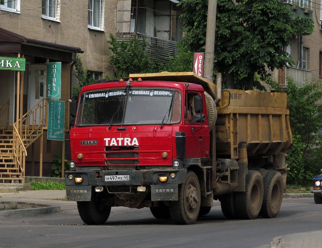 Калужская область, № Н 497 МХ 40 — Tatra 815 S1