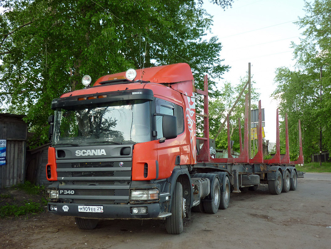 Архангельская область, № М 909 ЕЕ 29 — Scania ('1996) P340