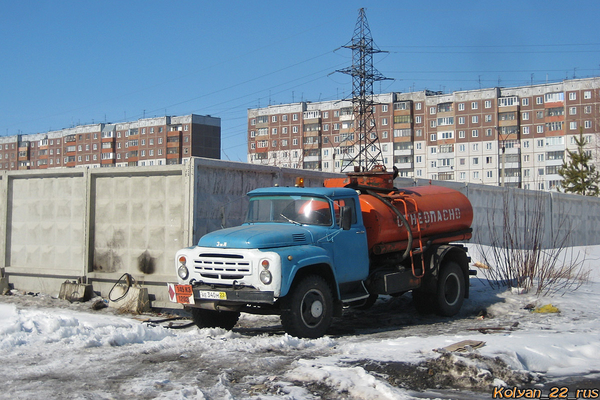 Алтайский край, № АЕ 340 М 22 — ЗИЛ-130 (общая модель)