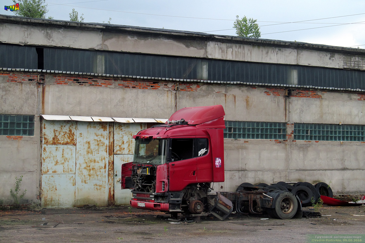 Харьковская область, № АХ 6037 КХ — Scania ('1996) R124C