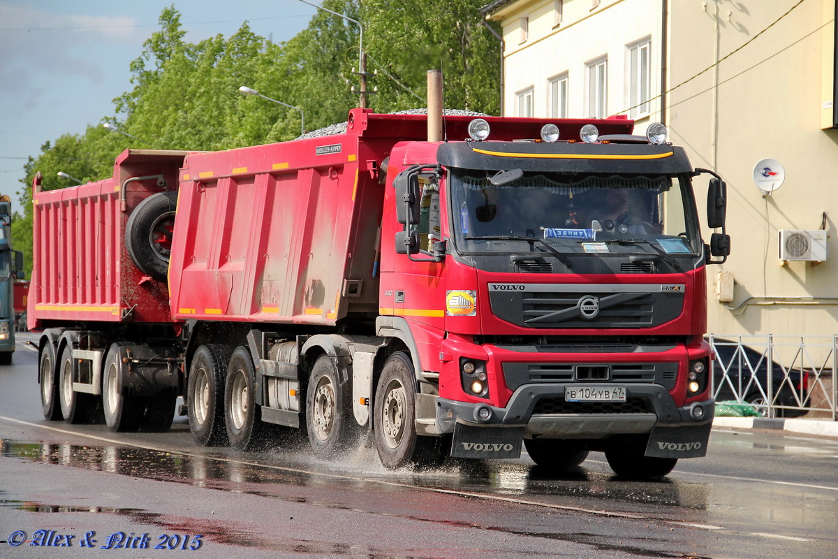 Ленинградская область, № В 104 УВ 47 — Volvo ('2010) FMX.440 [X9P]
