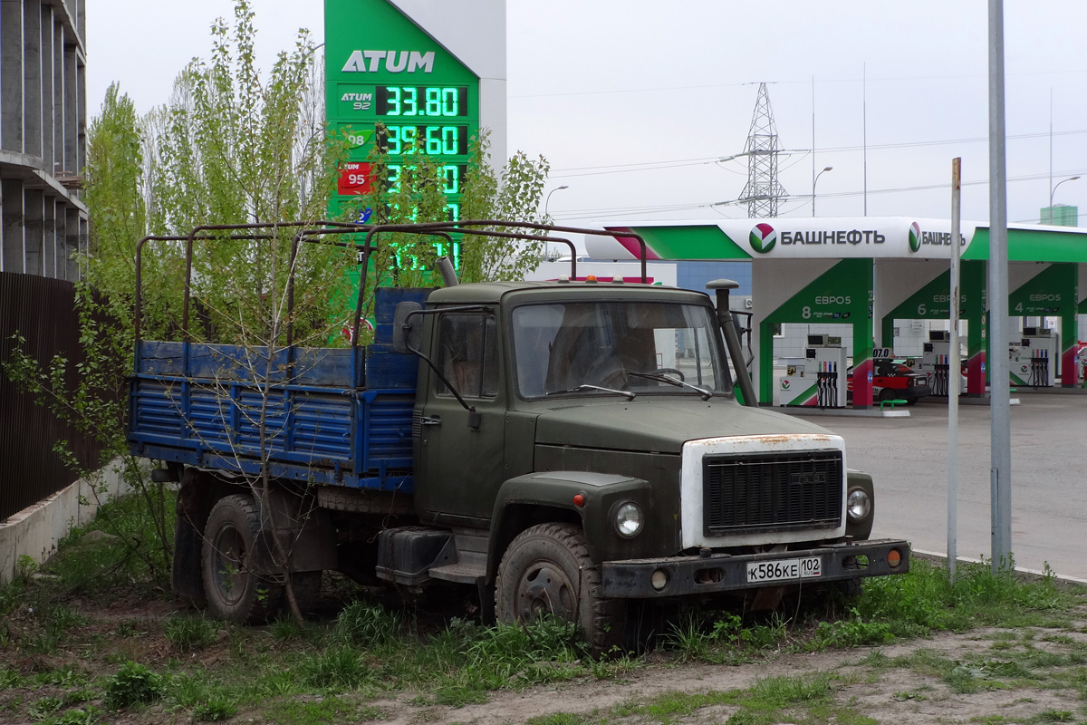 Башкортостан, № К 586 КЕ 102 — ГАЗ-4301