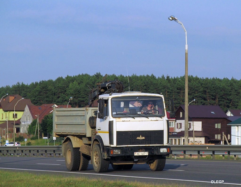 Минск, № АЕ 1407-7 — МАЗ-5551 (общая модель)