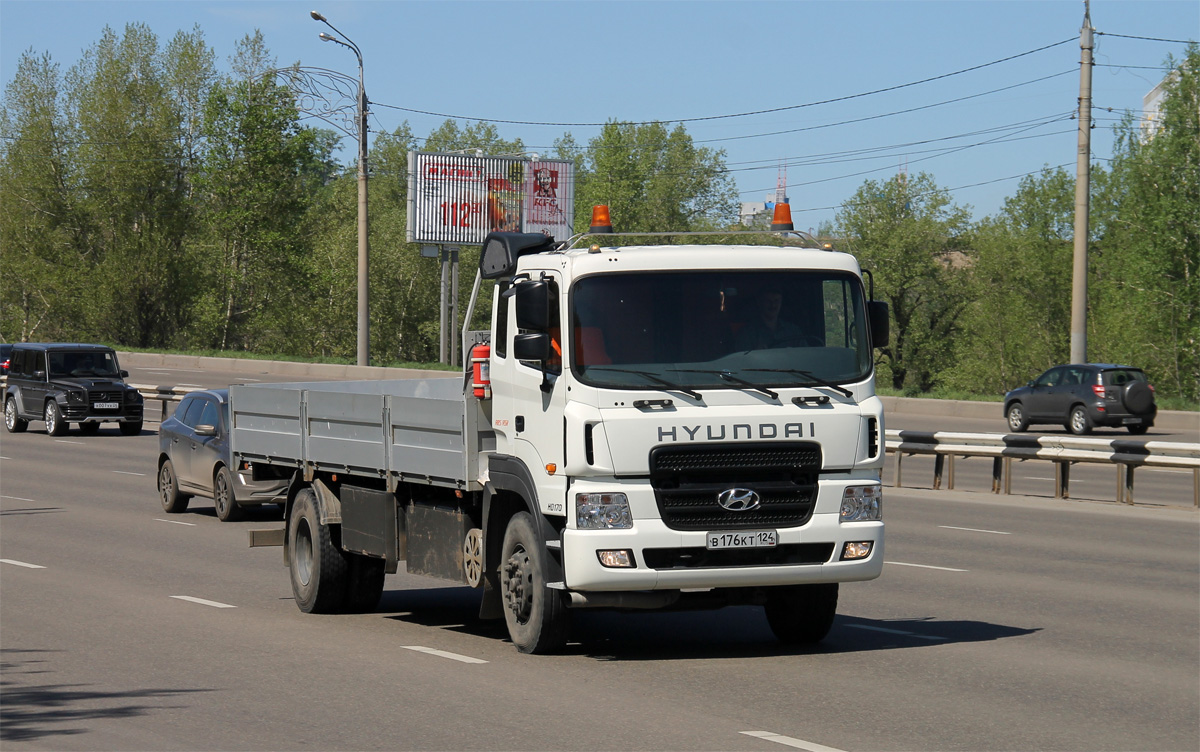Красноярский край, № В 176 КТ 124 — Hyundai Power Truck HD170