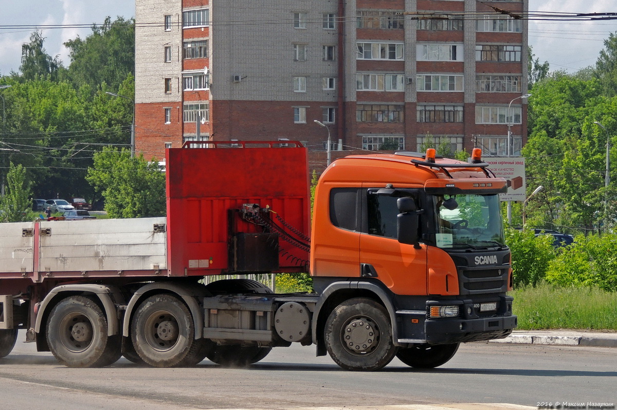 Рязанская область, № Н 081 СА 62 — Scania ('2011) P400