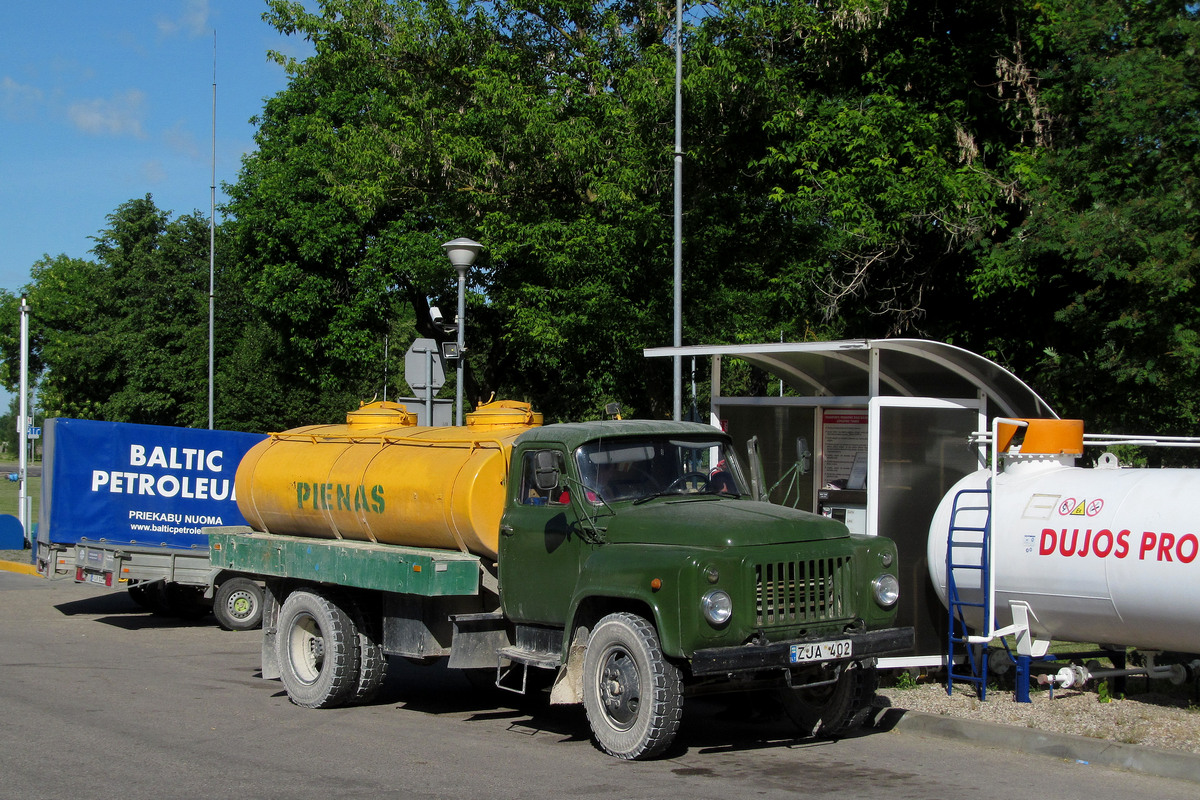 Литва, № ZJA 402 — ГАЗ-53-12