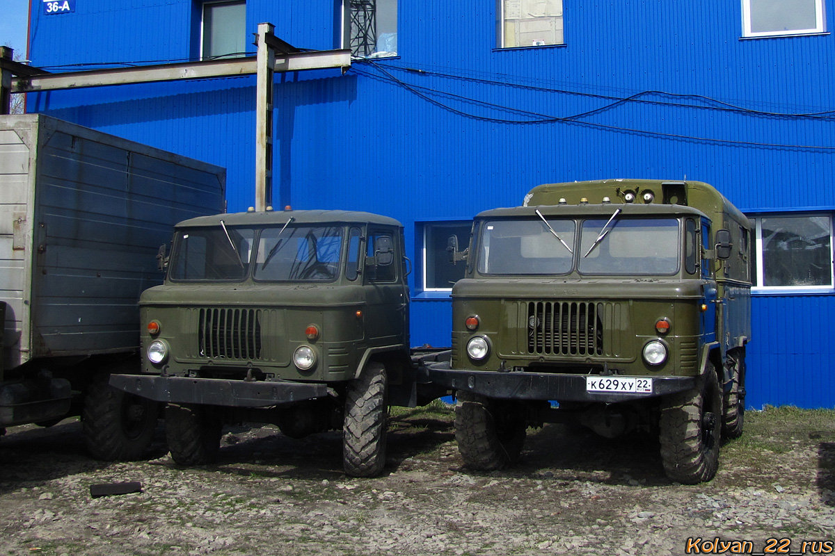 Алтайский край, № К 629 ХУ 22 — ГАЗ-66 (общая модель)