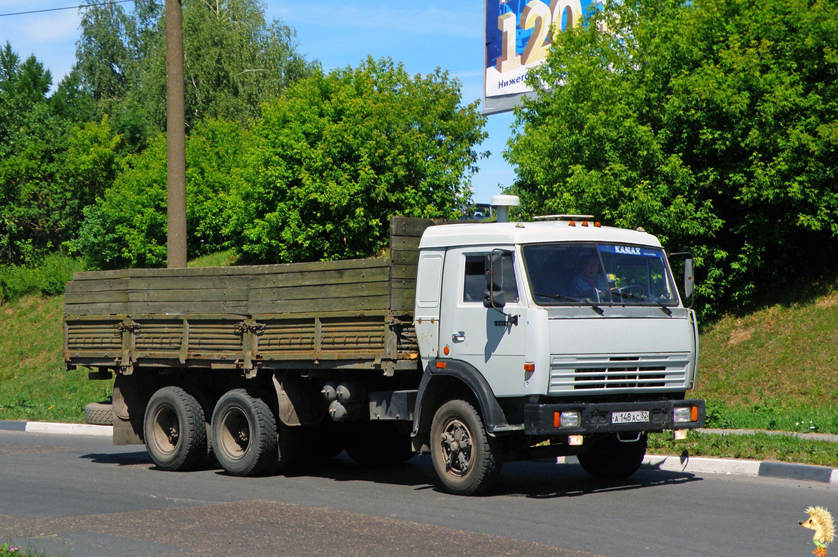Нижегородская область, № А 148 АС 52 — КамАЗ-53212