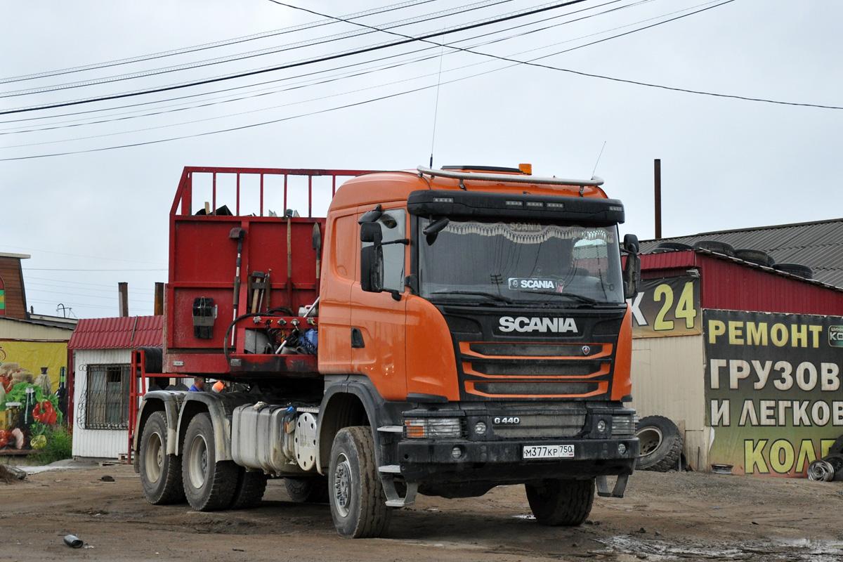 Саха (Якутия), № М 377 КР 750 — Scania ('2013) G440