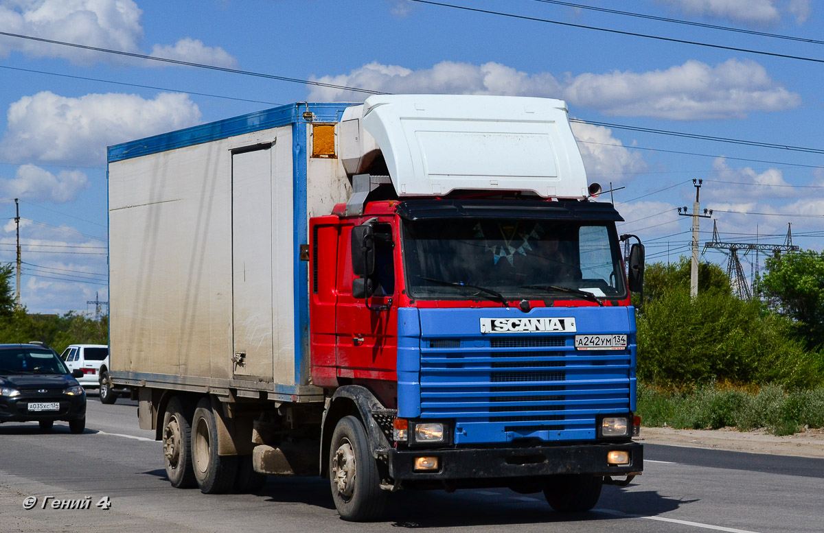 Волгоградская область, № А 242 УМ 134 — Scania (III) R113M