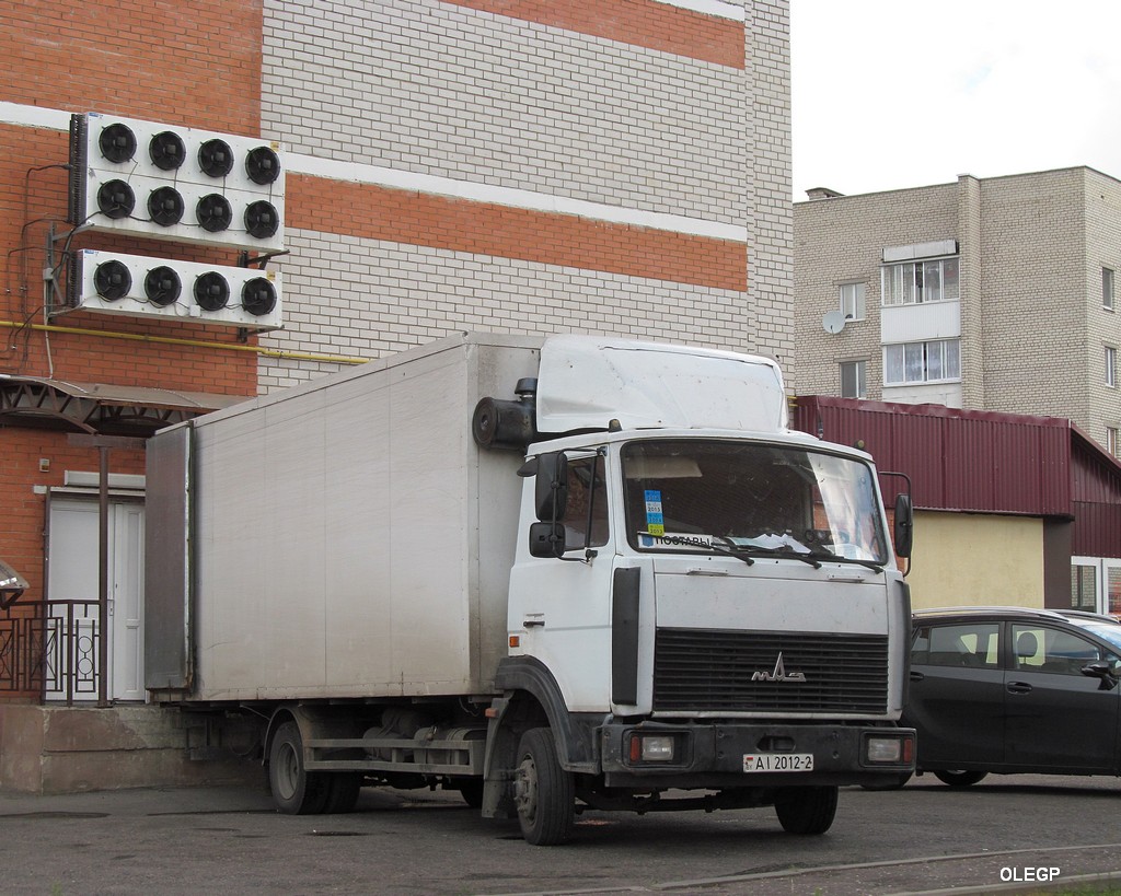 Витебская область, № АІ 2012-2 — МАЗ-4370 (общая модель)