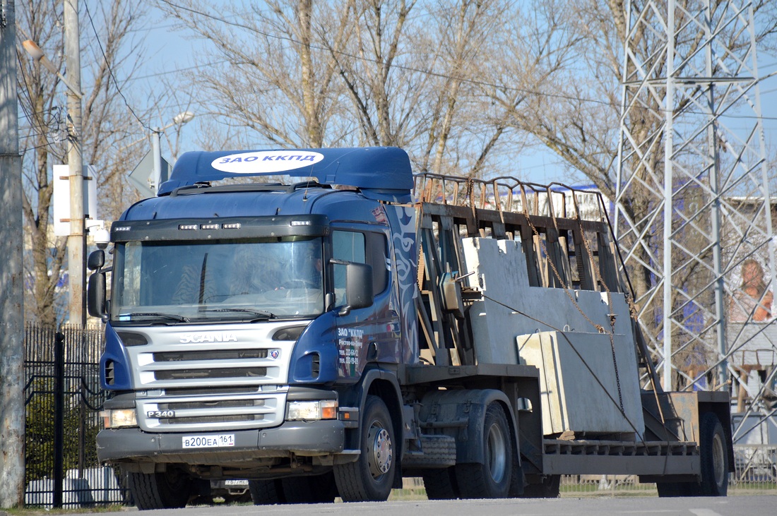Ростовская область, № В 200 ЕА 161 — Scania ('2004) P340