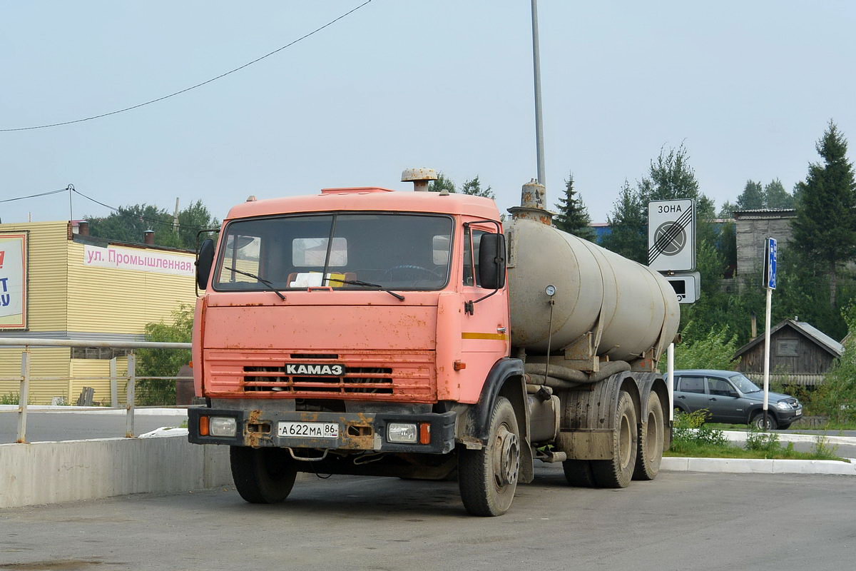 Ханты-Мансийский автоном.округ, № А 622 МА 86 — КамАЗ-53215 (общая модель)