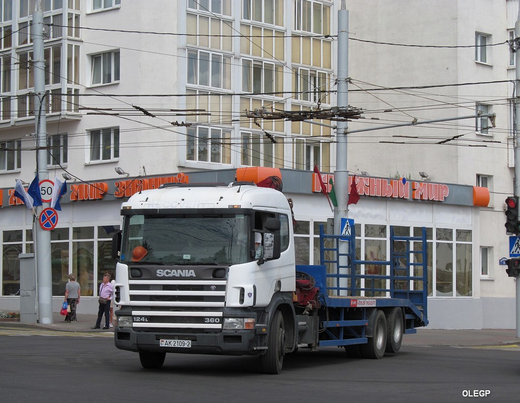 Витебская область, № АК 2109-2 — Scania ('1996) P124L