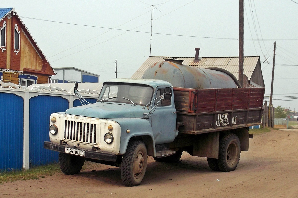 Саха (Якутия), № С 341 ВВ 14 — ГАЗ-53-12