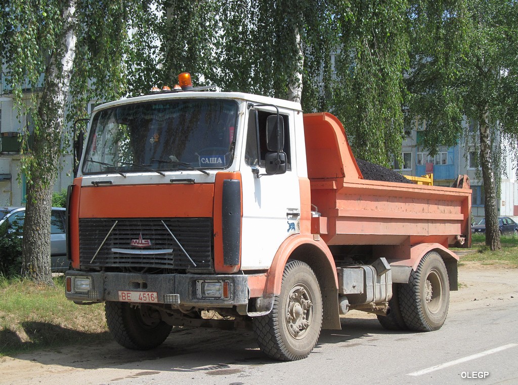 Витебская область, № ВЕ 4516 — МАЗ-5551 (общая модель)