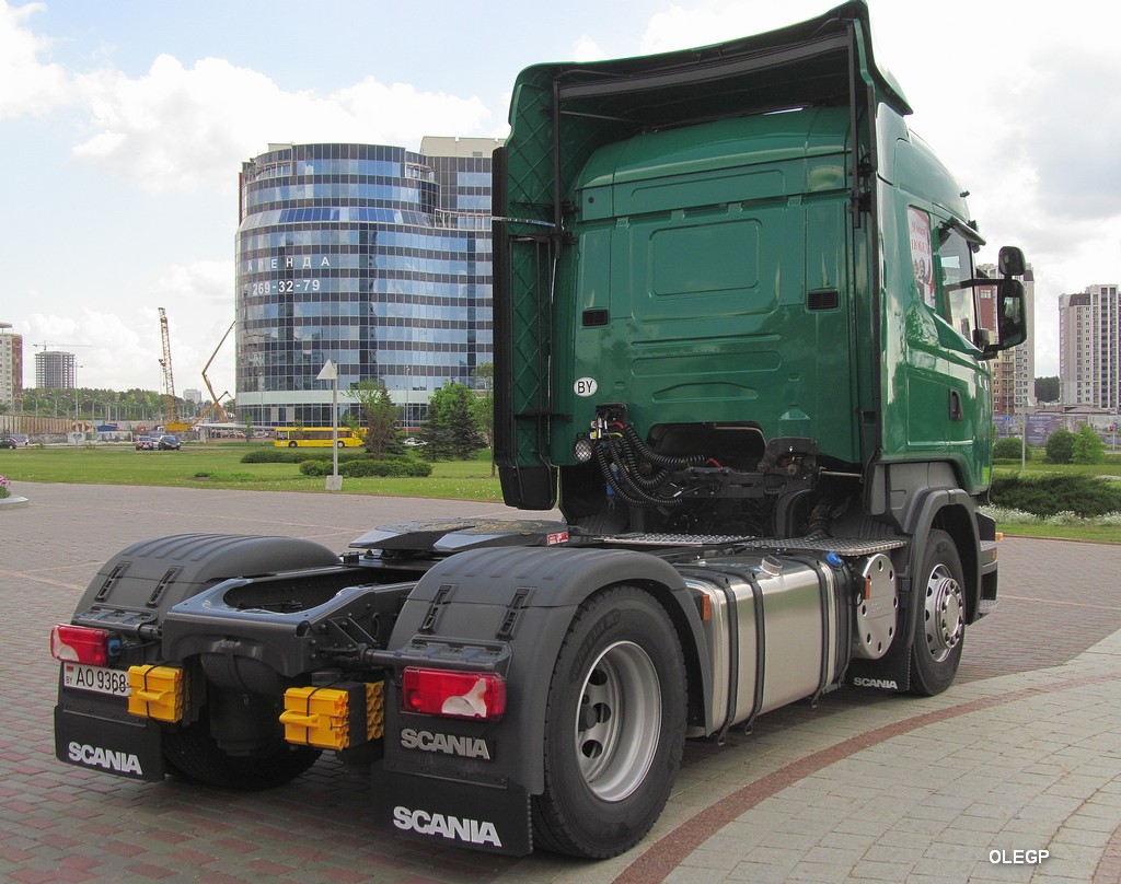 Минск, № АО 9368-7 — Scania ('2013) R440; Минск — Выставка "БАМАП-2016"