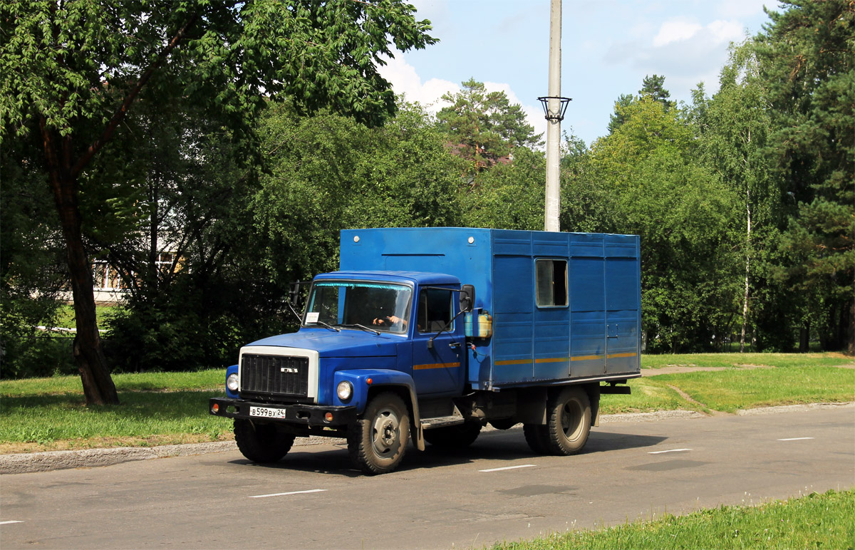 Красноярский край, № В 599 ВХ 24 — ГАЗ-3307