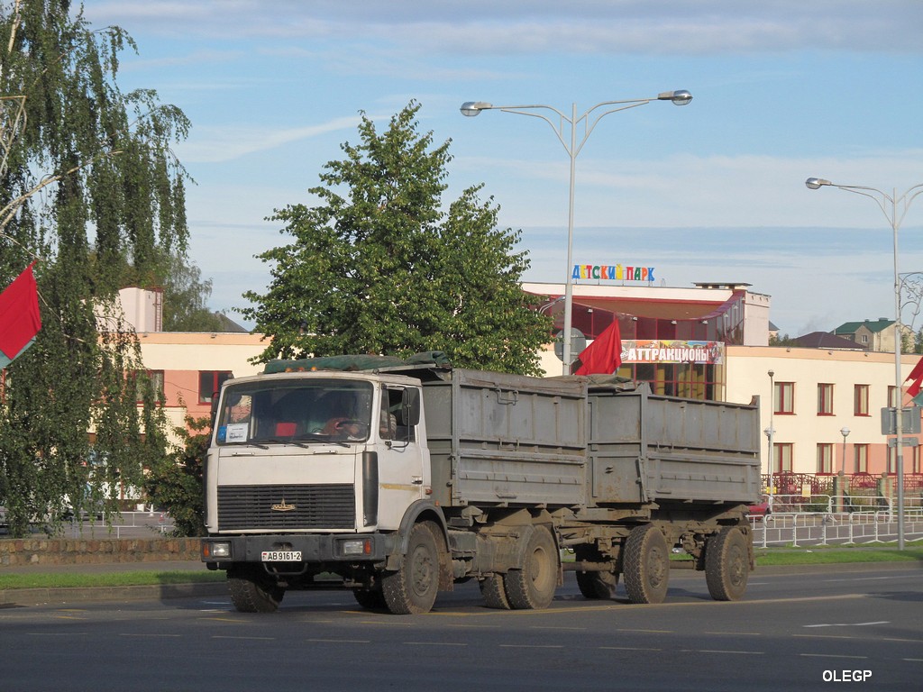 Витебская область, № АВ 9161-2 — МАЗ-5551 (общая модель)