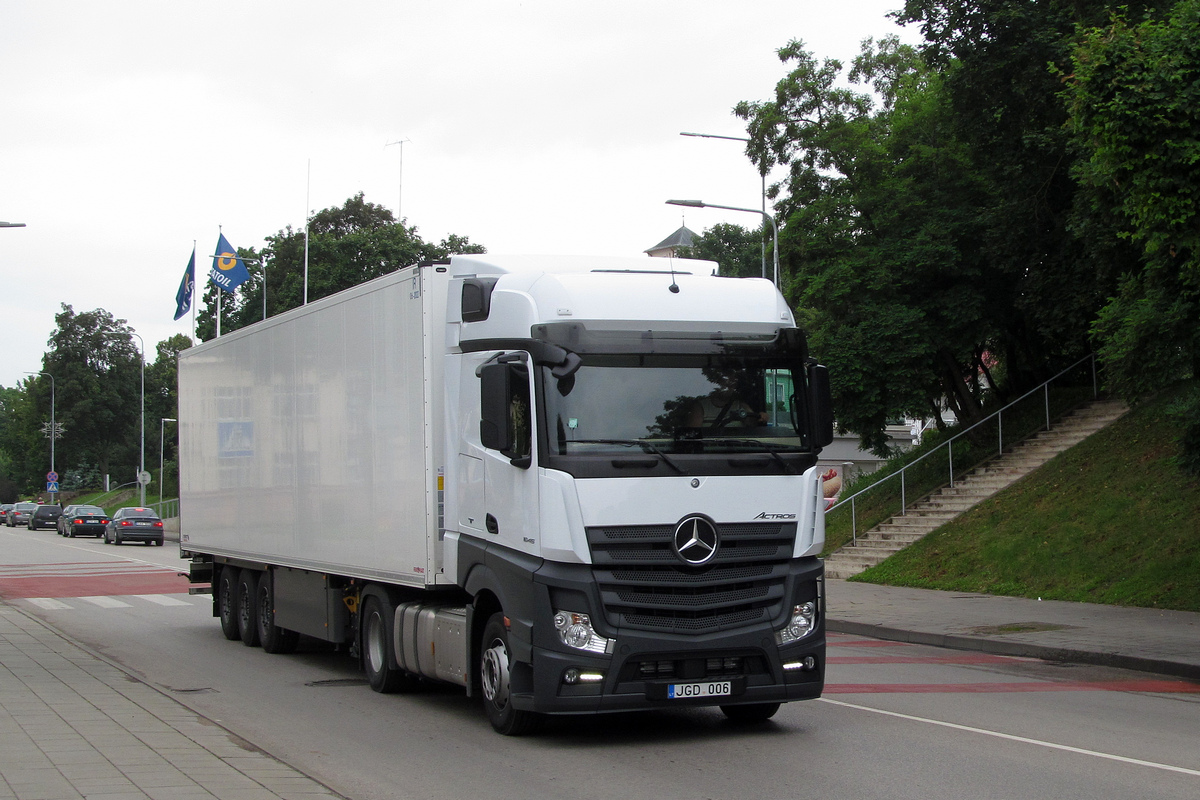 Литва, № JGD 006 — Mercedes-Benz Actros ('2011) 1845