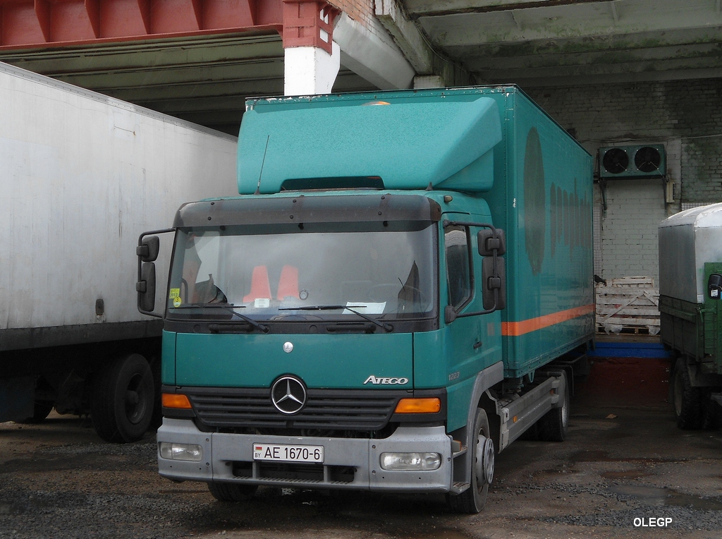 Могилёвская область, № АЕ 1670-6 — Mercedes-Benz Atego 1223