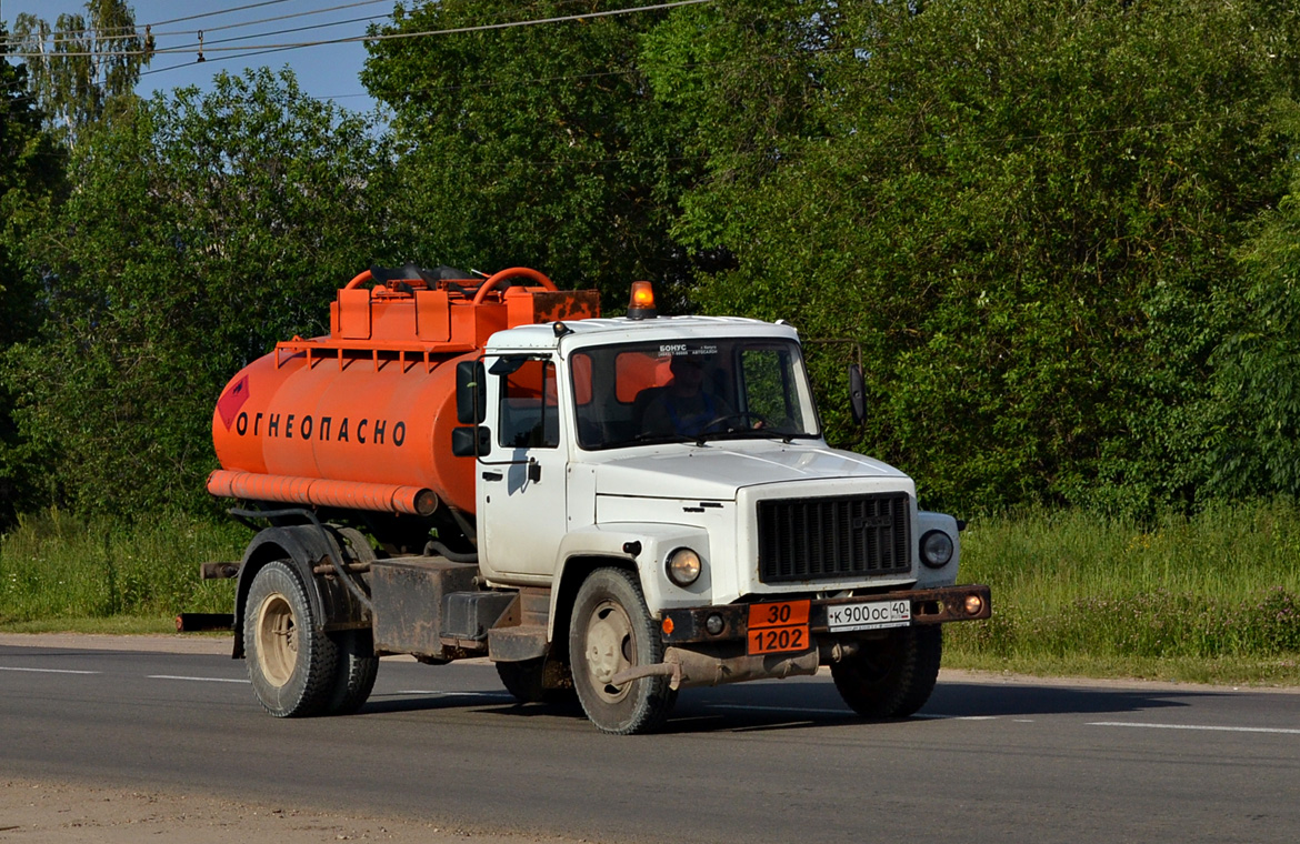 Калужская область, № К 900 ОС 40 — ГАЗ-3309