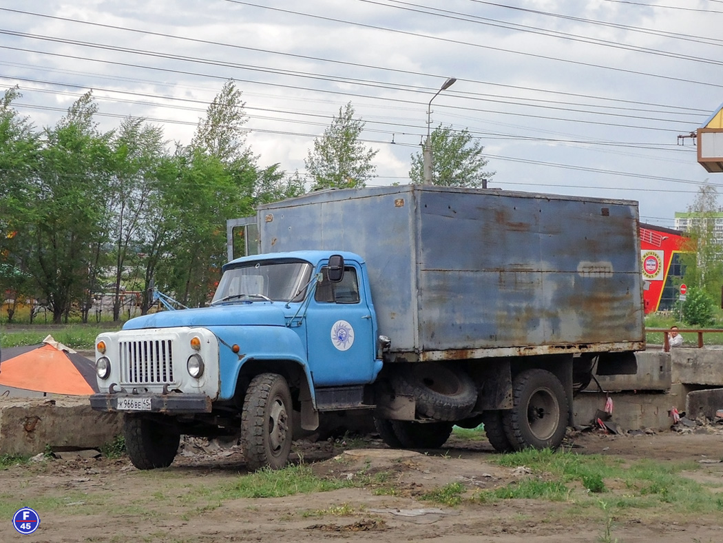 Курганская область, № К 966 ВЕ 45 — ГАЗ-53-12