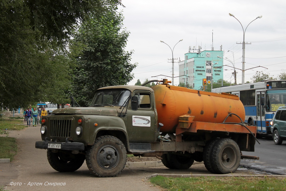 Восточно-Казахстанская область, № F 697 KV — ГАЗ-53-12