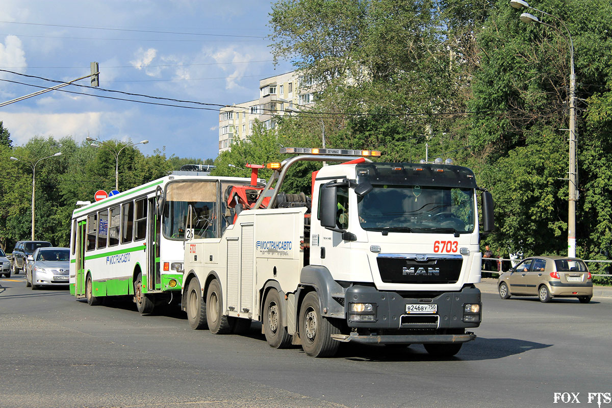 Московская область, № 6703 — MAN TGS ('2007) 41.480