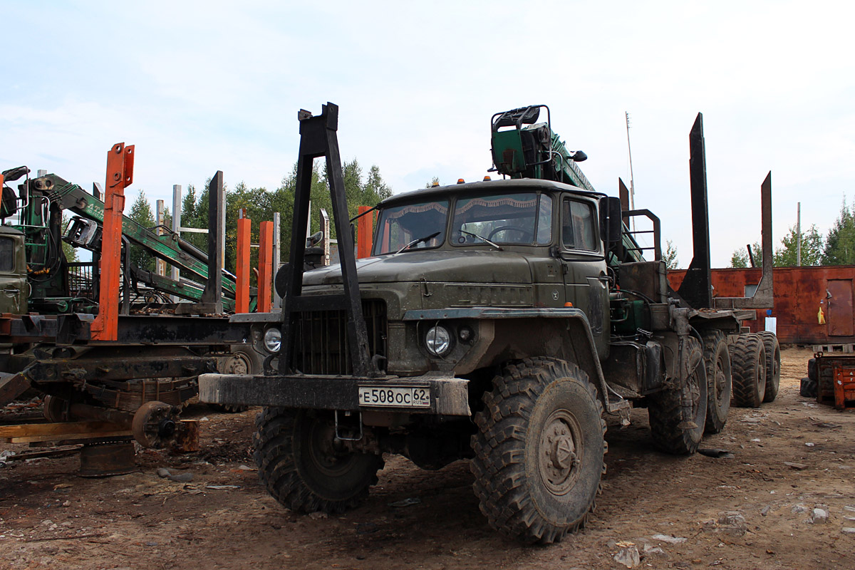 Рязанская область, № Е 508 ОС 62 — Урал-375 (общая модель) — Фото — Фототрак