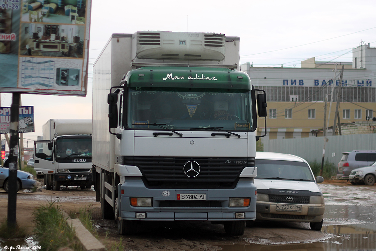 Киргизия, № S 7804 AI — Mercedes-Benz Actros ('1997) 2635