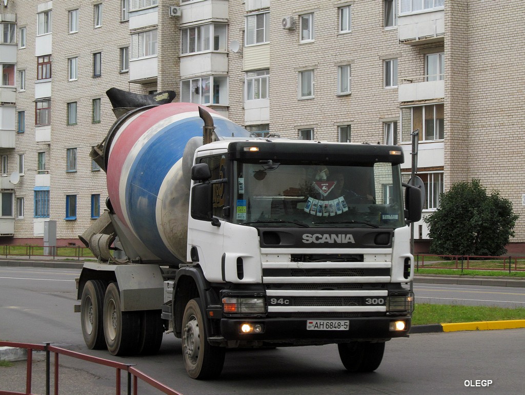 Минская область, № АН 6848-5 — Scania ('1996, общая модель)