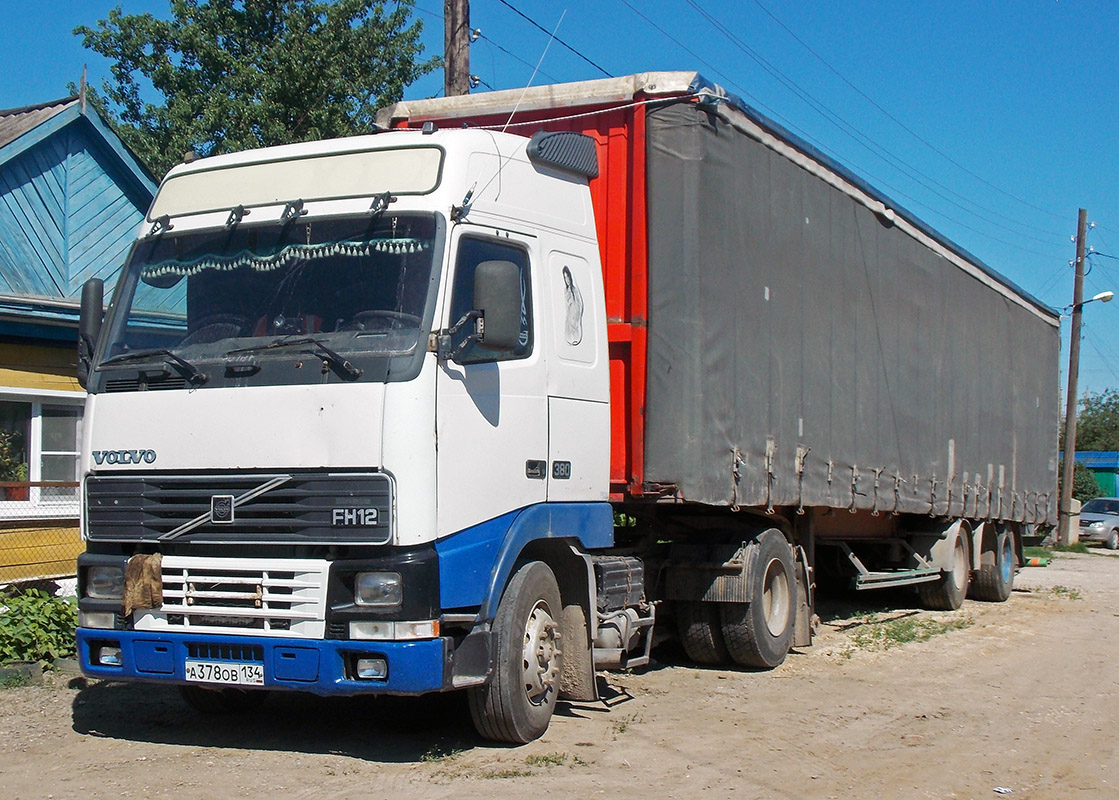 Волгоградская область, № А 378 ОВ 134 — Volvo ('1993) FH12.380