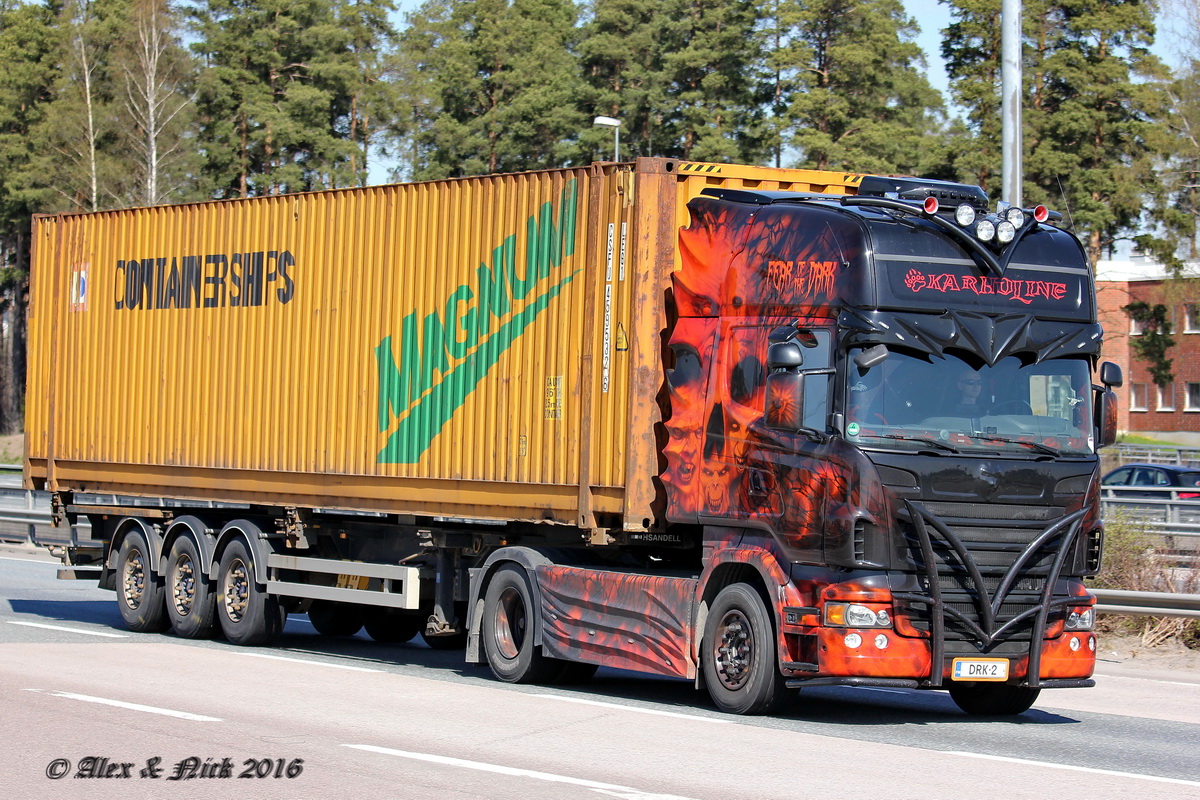 Финляндия, № DRK-2 — Scania ('2009) R500