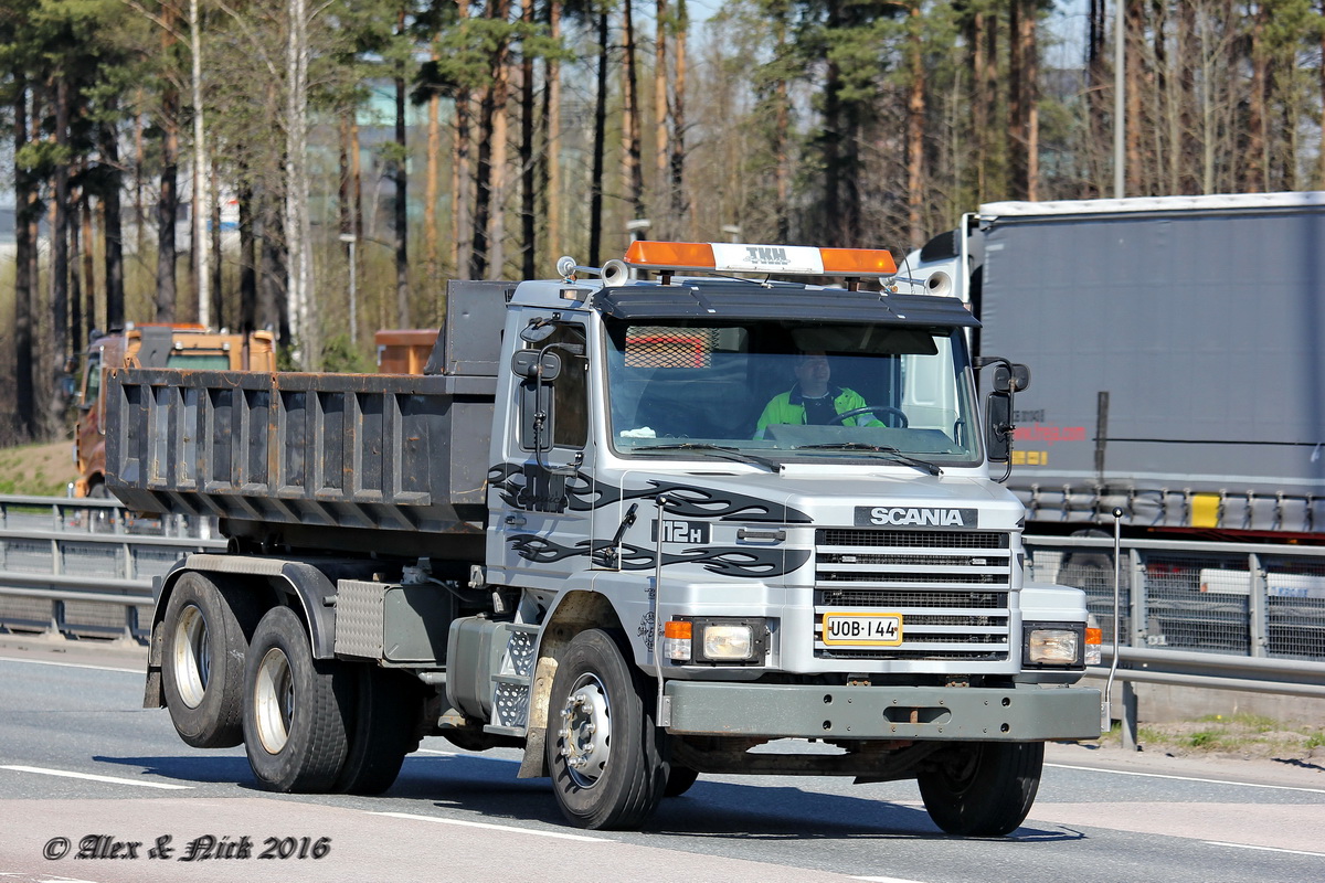 Финляндия, № UOB-144 — Scania (II) T-Series (общ.м)