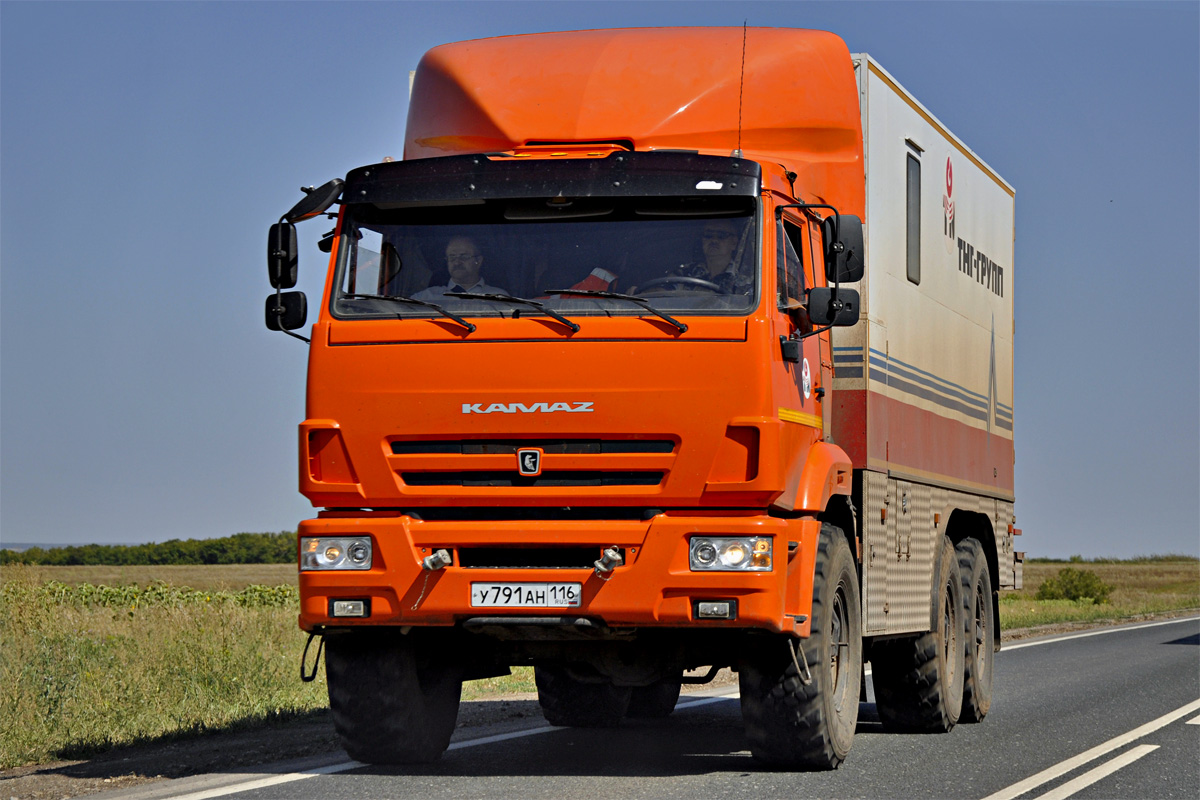 Татарстан, № У 791 АН 116 — КамАЗ-43118-46