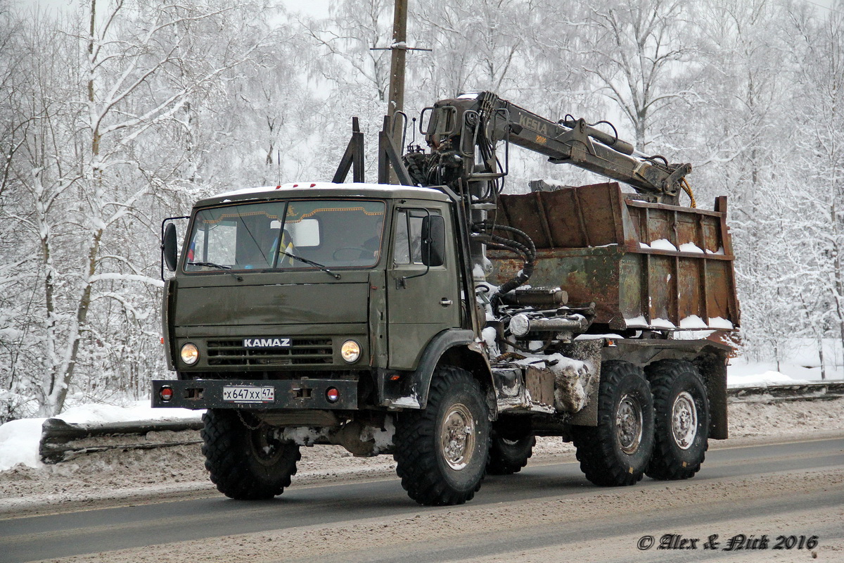 Ленинградская область, № Х 647 ХХ 47 — КамАЗ-4310