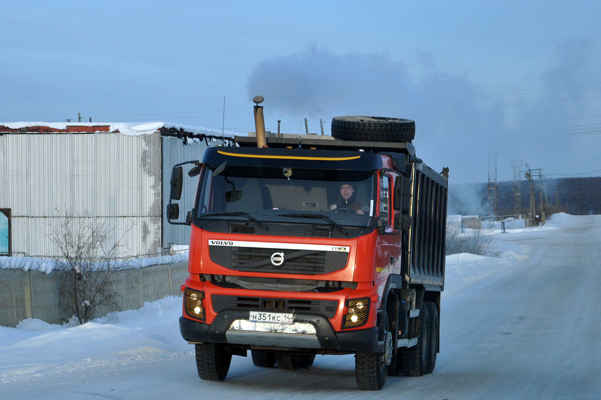 Саха (Якутия), № Н 351 КС 14 — Volvo ('2010) FMX.400 [X9P]