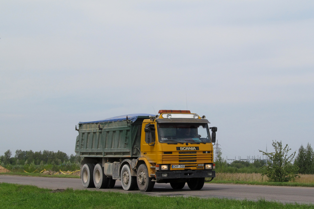 Литва, № CHP 598 — Scania (II) (общая модель)