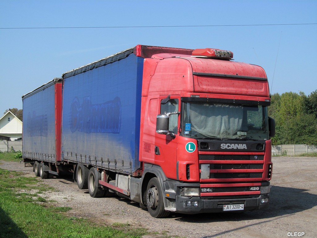 Гродненская область, № АІ 3200-4 — Scania ('1996) R124L