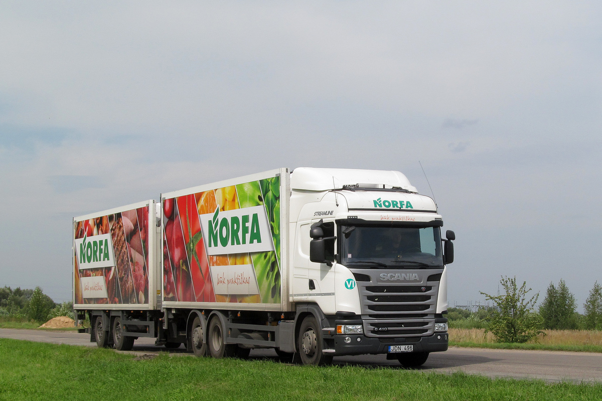 Литва, № JDN 496 — Scania ('2013) G410