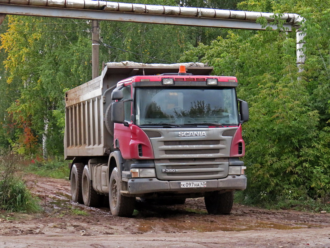 Кировская область, № К 097 НА 43 — Scania ('2004) P380