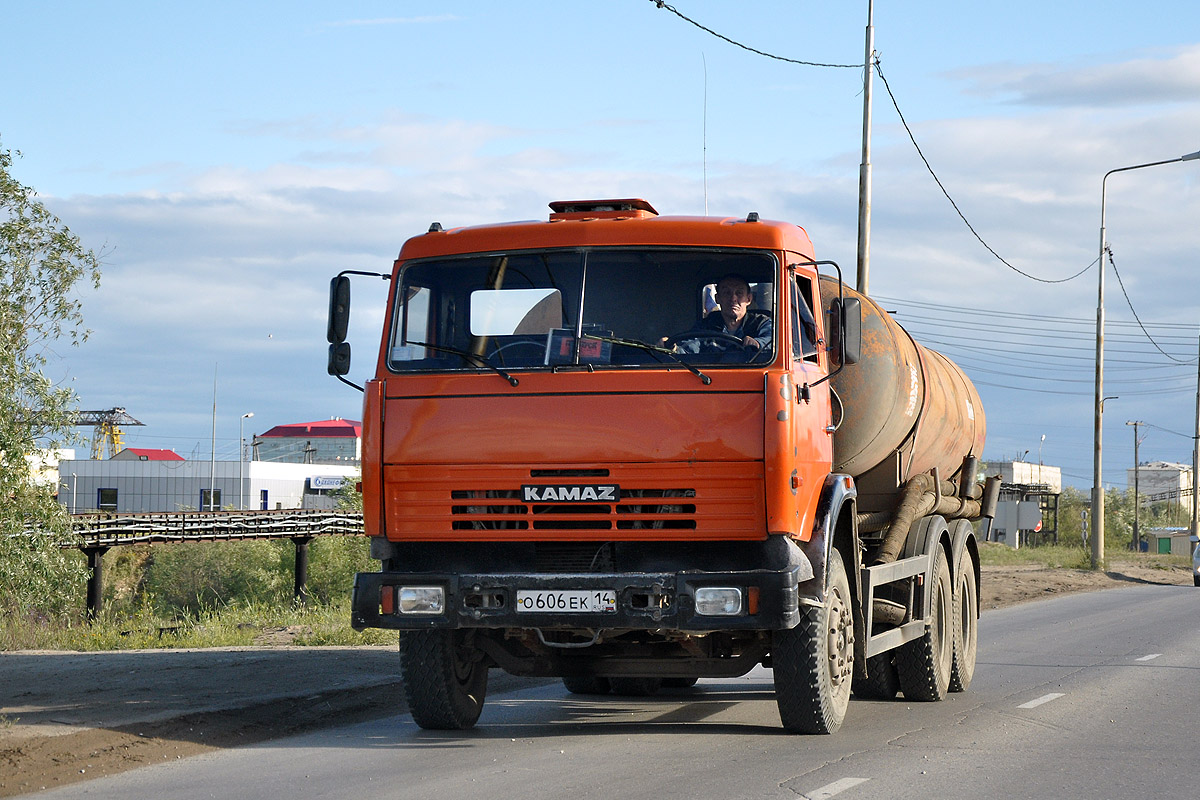 Саха (Якутия), № О 606 ЕК 14 — КамАЗ-53215 (общая модель)