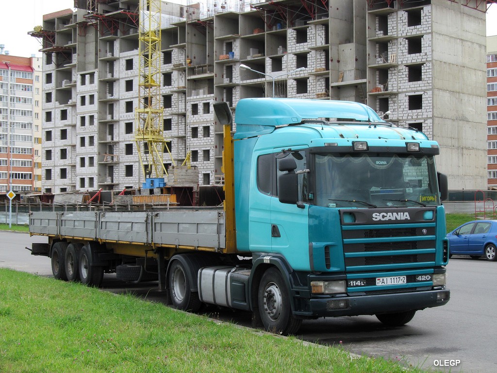 Витебская область, № АІ 1117-2 — Scania ('1996) R114L