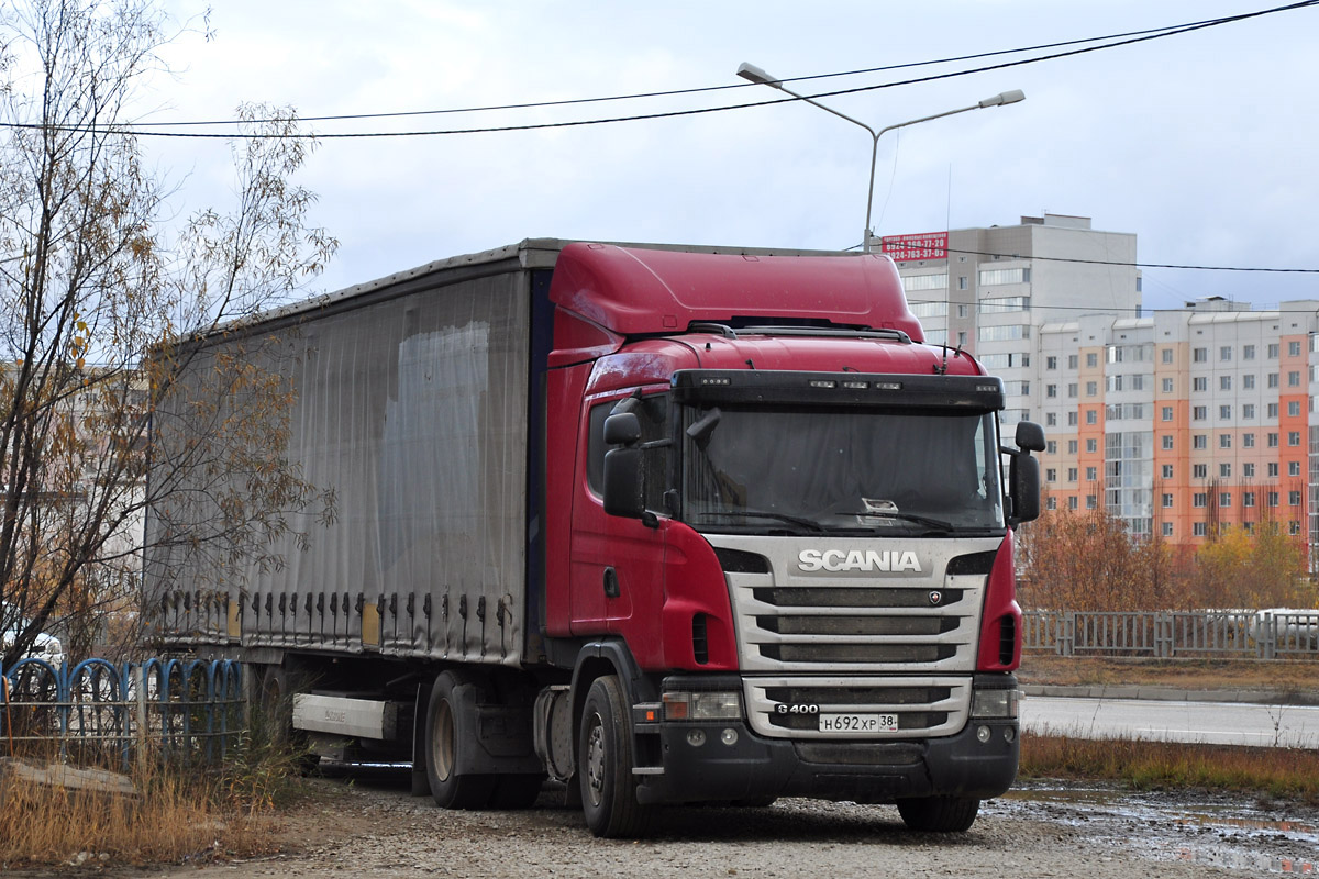 Иркутская область, № Н 692 ХР 38 — Scania ('2009) G400