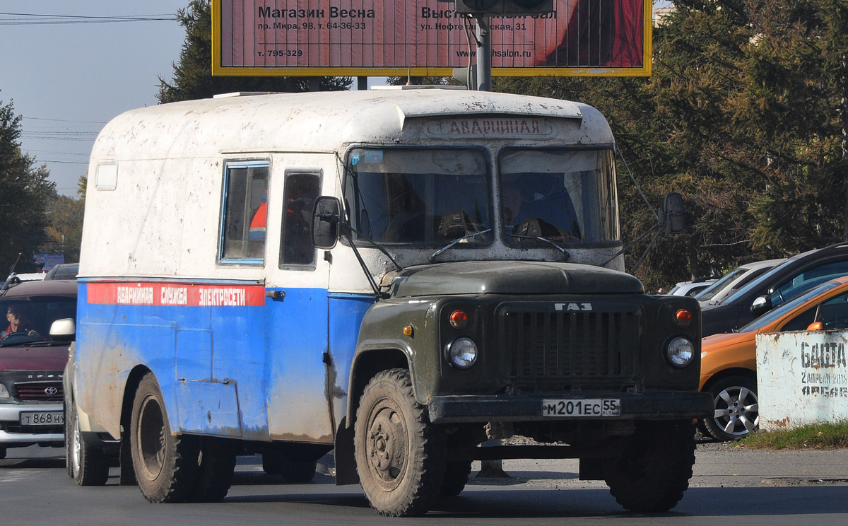Омская область, № М 201 ЕС 55 — ГАЗ-52-01