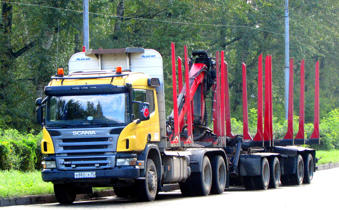 Вологодская область, № В 882 СВ 35 — Scania ('2004) R420