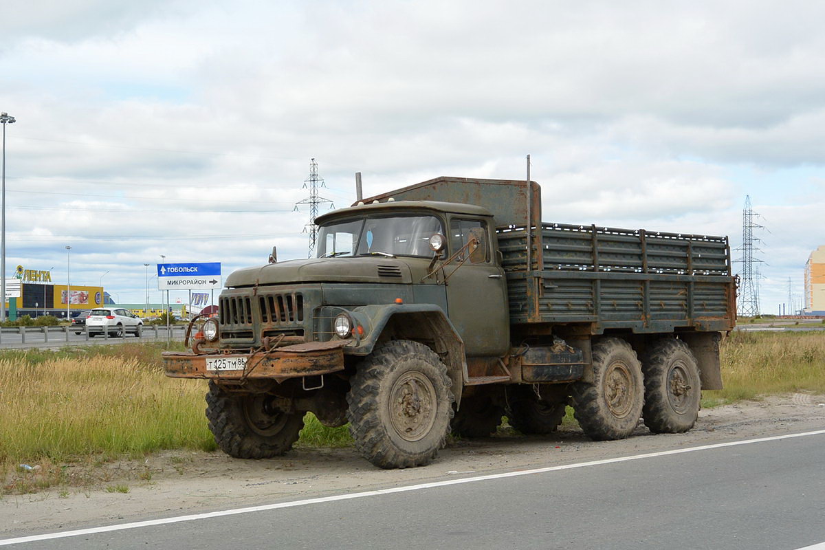 Ханты-Мансийский автоном.округ, № Т 125 ТМ 86 — ЗИЛ-131