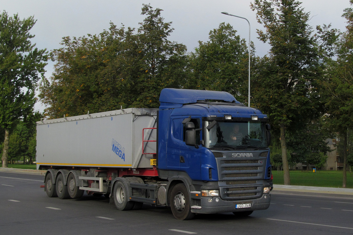 Литва, № JGD 048 — Scania ('2004) R420