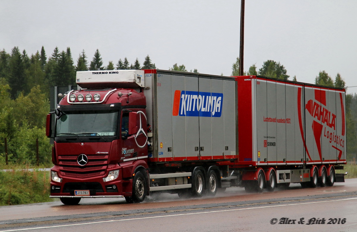 Финляндия, № JIS-761 — Mercedes-Benz Actros ('2011)